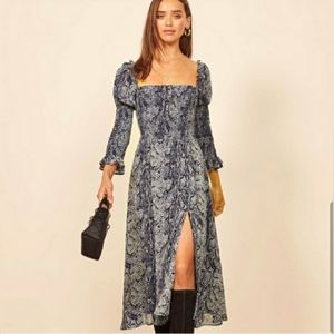 Reformation Rosamund Midi Dress